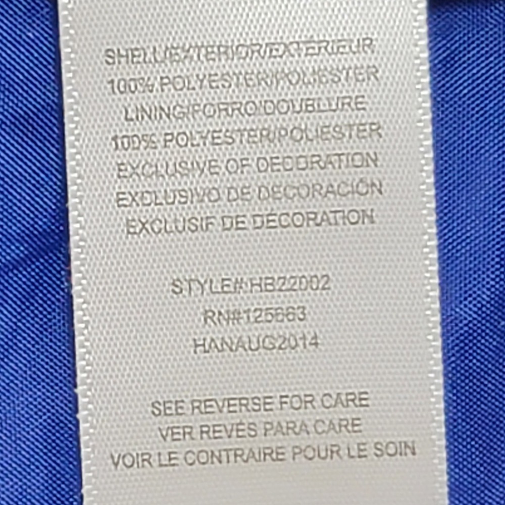 Harve Bernard Blue Double Breasted Rain Trench Coat 3X Preppy Waterproof Spring - Picture 8 of 13